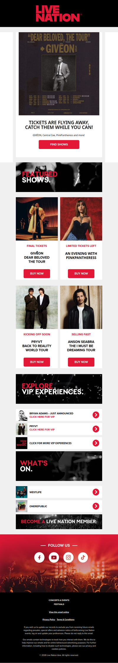 THIS IS YOUR SIGN TO SNAG THESE TICKETS 🎫