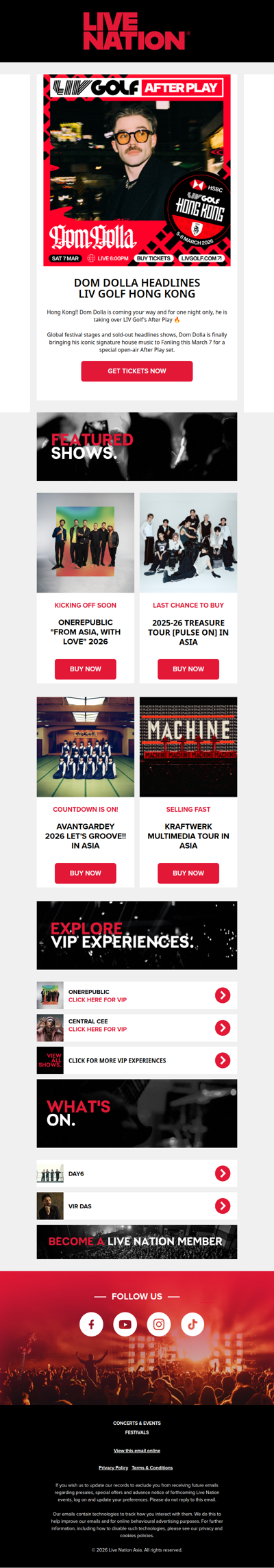 Dom Dolla in Hong Kong