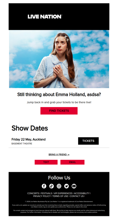 Still thinking about Emma Holland, asdsa?