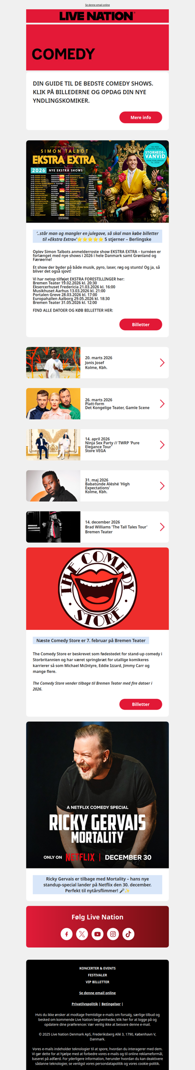 COMEDY: De bedste grin i 2026 😂🎤