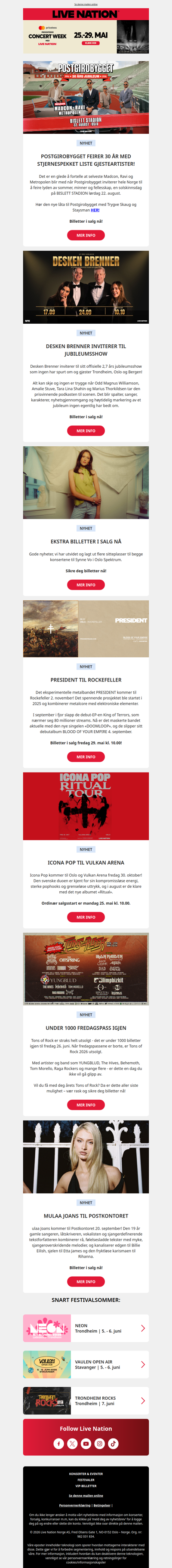 Ukas nyheter: Madcon, Ravi, Icona Pop + MER