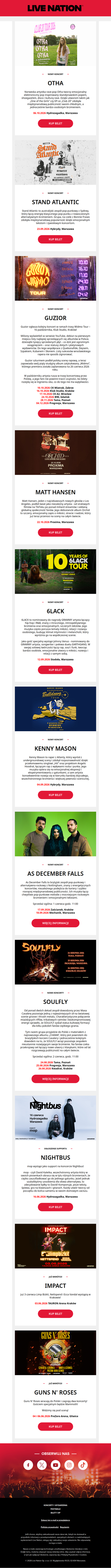 Live Nation Weekly