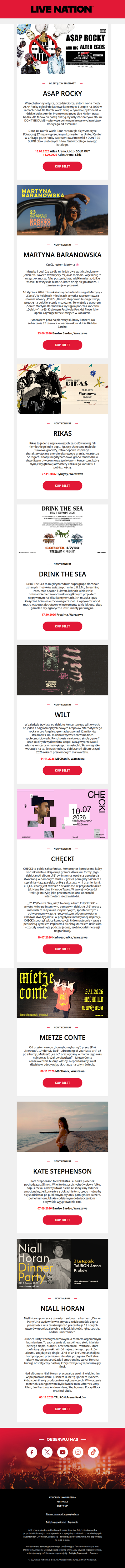Live Nation Weekly