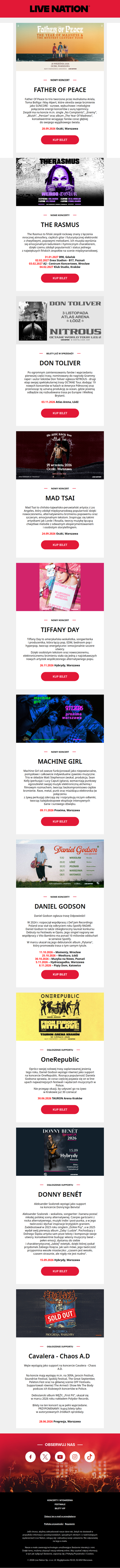 Live Nation Weekly