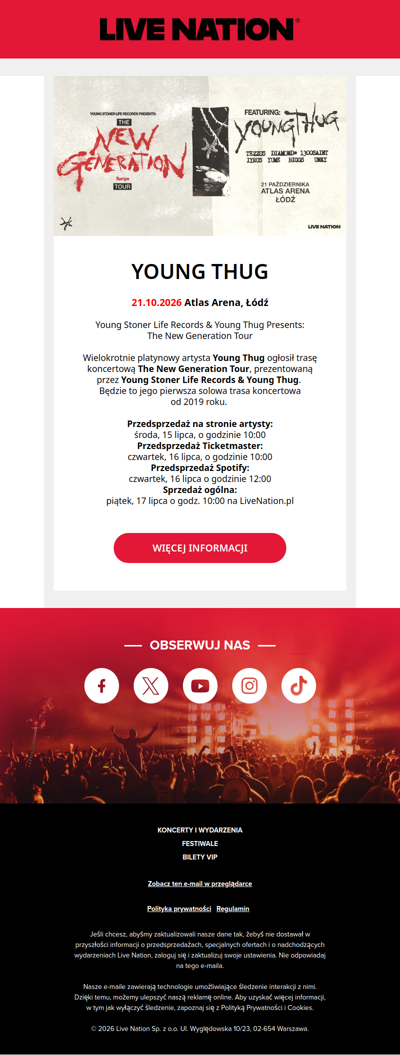 Young Thug wystąpi w Polsce!