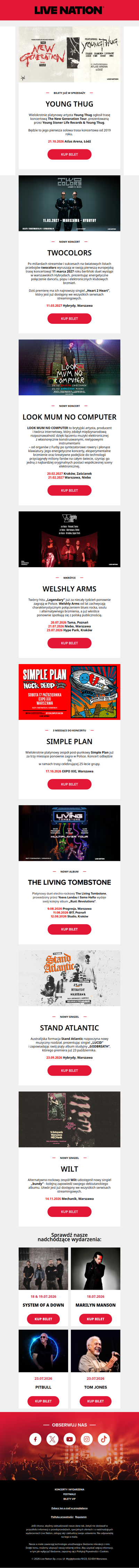 Live Nation Weekly