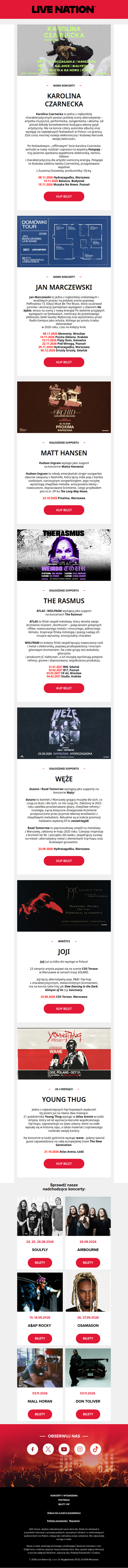 Live Nation Weekly