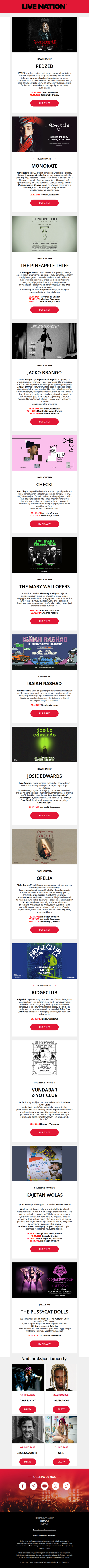 Live Nation Weekly