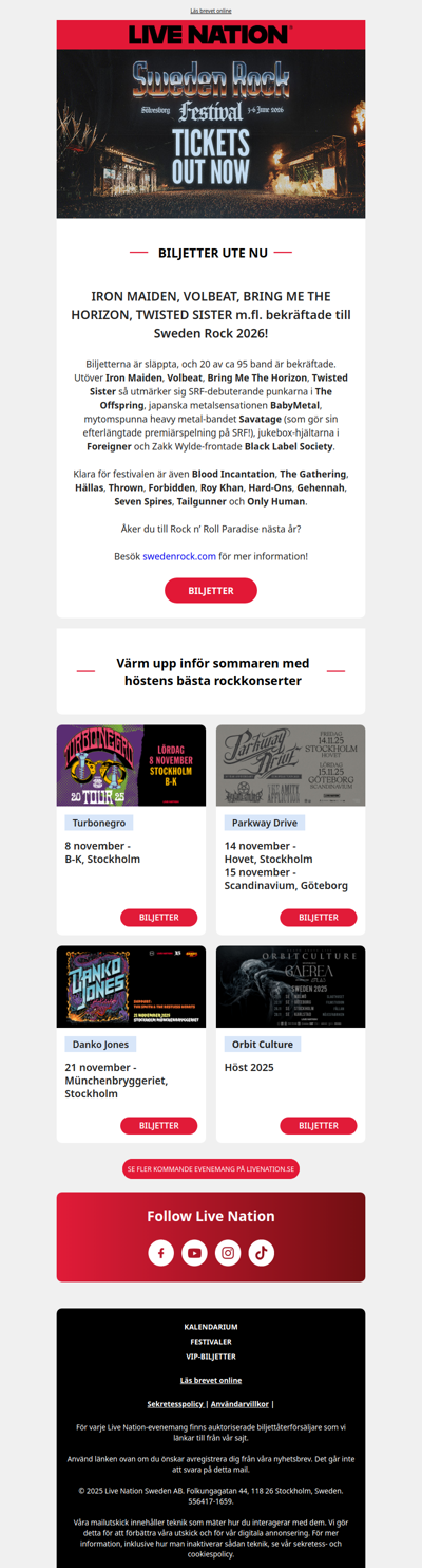 Åker du till Rock n’ Roll Paradise nästa år?