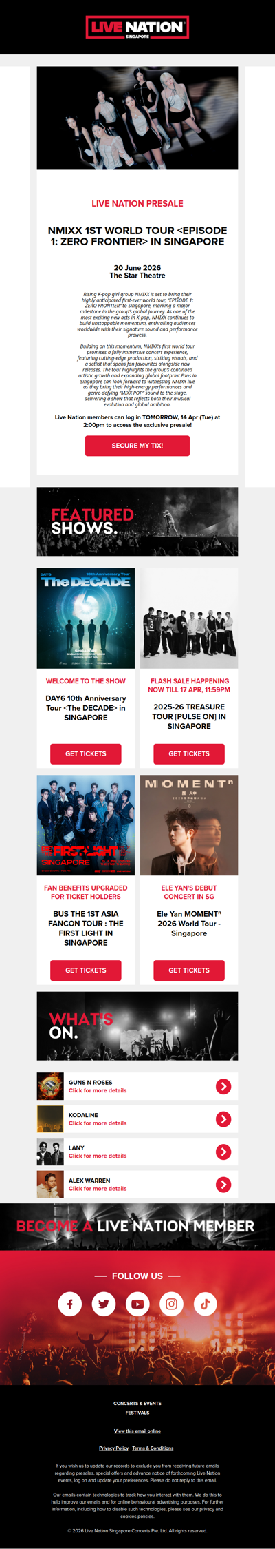 NMIXX 1st World Tour Arrives in Singapore This June