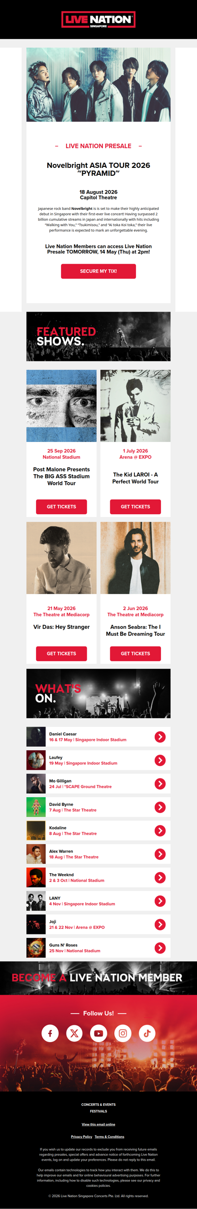 ⏱️ Live Nation Presale Reminder - 𝐍𝐨𝐯𝐞𝐥𝐛𝐫𝐢𝐠𝐡𝐭 𝐀𝐒𝐈𝐀 𝐓𝐎𝐔𝐑 𝟐𝟎𝟐𝟔 ～𝐏𝐘𝐑𝐀𝐌𝐈𝐃～