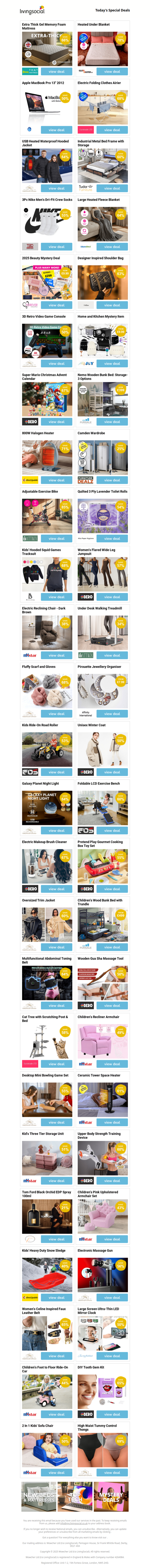 Happy Weekend! Enjoy Up To 60% Off On Top Deals!