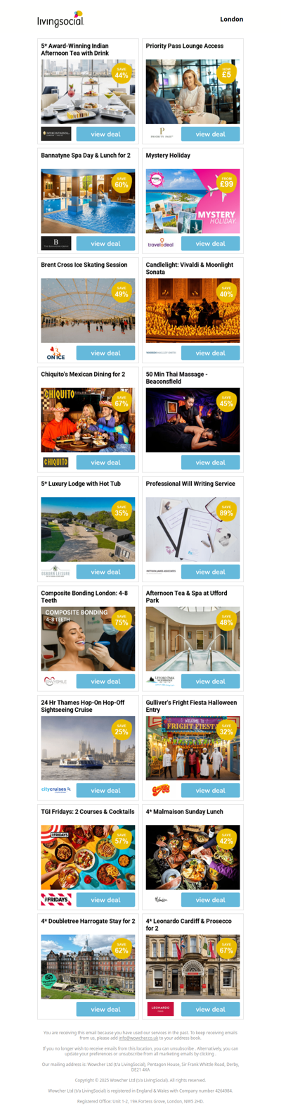 5* Award-Winning Indian Afternoon Tea with Drink | Priority Pass Lounge Access | Bannatyne Spa Day & Lunch for 2 | Mystery Holiday | Brent Cross Ice Skating Session