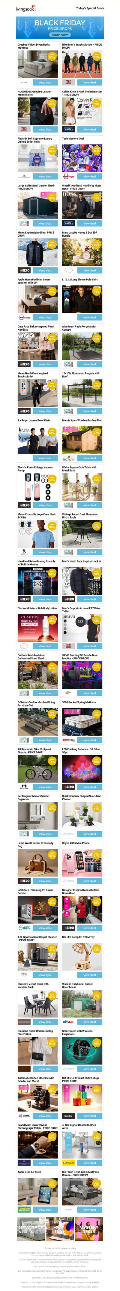 🖤BLACK FRIDAY IS HERE! Mega Price Drops On Top Deals! Shop Now!🖤