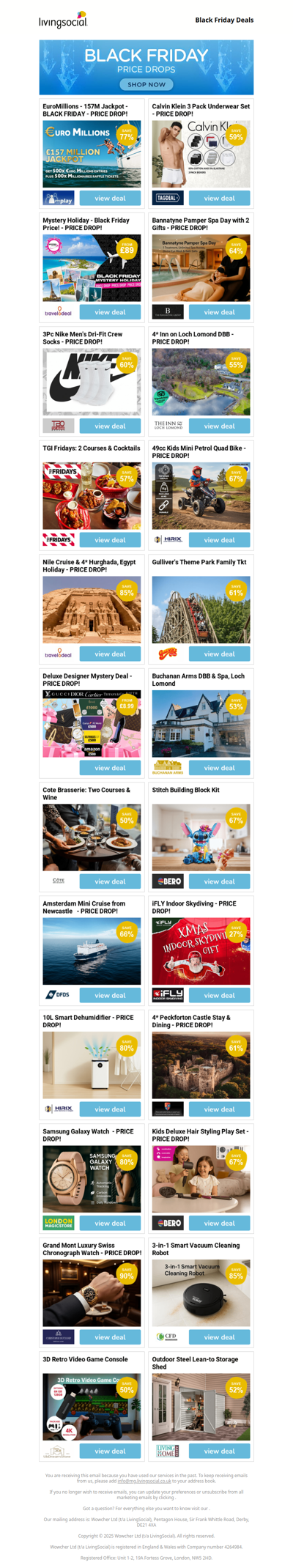 £50 Black Friday Credit Inside - Ends on Monday! Click Inside & Get Yours!