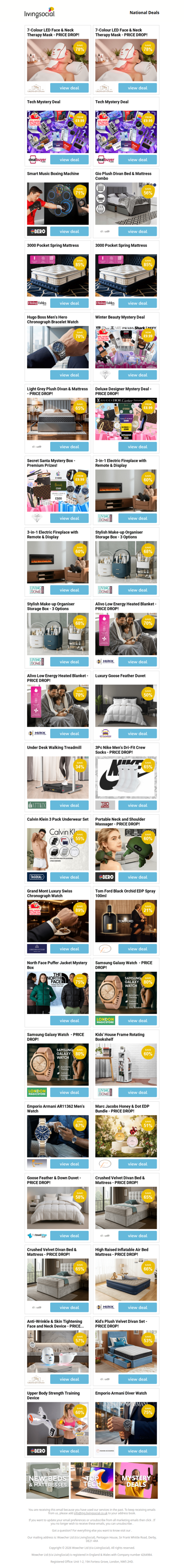 7-Colour LED Face & Neck Therapy Mask - PRICE DROP! | 7-Colour LED Face & Neck Therapy Mask - PRICE DROP! | Tech Mystery Deal | Tech Mystery Deal | Smart Music Boxing Machine