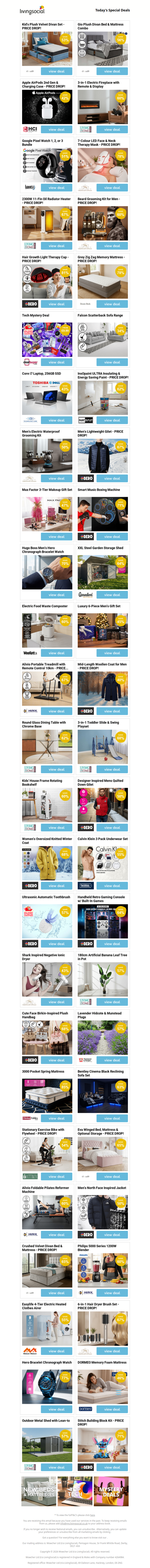 Amazing Deals on Fitness, Electronics, Home and MORE! Shop Here