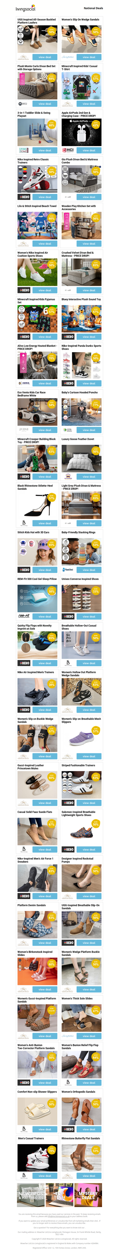 Amazing Savings Inside On Fitness, Home, Beauty and MORE!