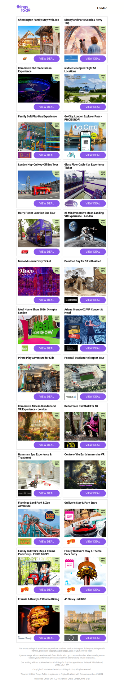 Chessington Family Stay With Zoo | Disneyland Paris Coach & Ferry Trip | Immersive 360 Planetarium Experience | 6 Mile Helicopter Flight 58 Locations | Family Soft Play Day Experience