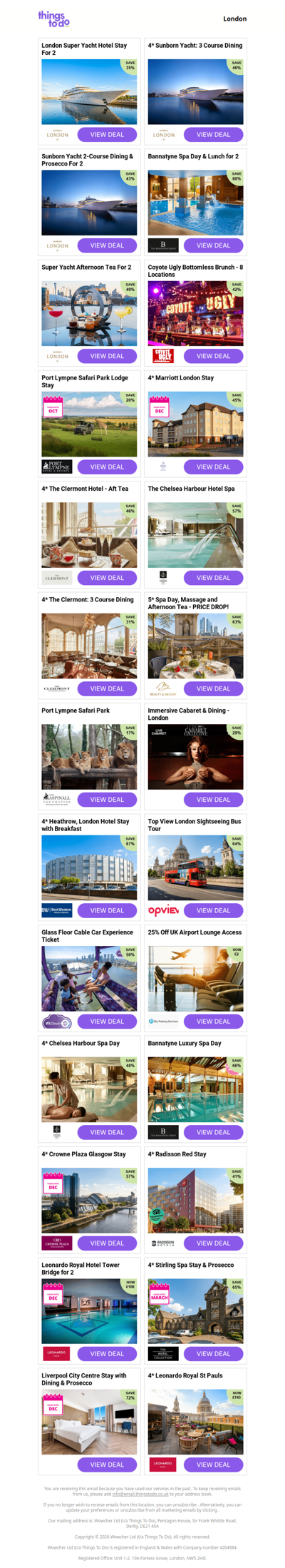 London Super Yacht Hotel Stay For 2 | 4* Sunborn Yacht: 3 Course Dining | Sunborn Yacht 2-Course Dining & Prosecco For 2 | Bannatyne Spa Day & Lunch for 2 | Super Yacht Afternoon Tea For 2