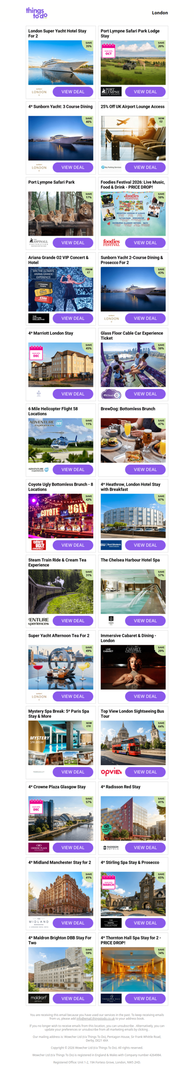 London Super Yacht Hotel Stay For 2 | Port Lympne Safari Park Lodge Stay | 4* Sunborn Yacht: 3 Course Dining | 25% Off UK Airport Lounge Access | Port Lympne Safari Park