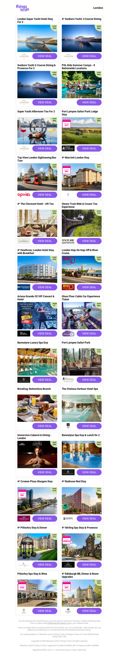 London Super Yacht Hotel Stay For 2 | 4* Sunborn Yacht: 3 Course Dining | Sunborn Yacht 2-Course Dining & Prosecco For 2 | PGL Kids Summer Camps - 8 Nationwide Locations | Super Yacht Afternoon Tea For 2