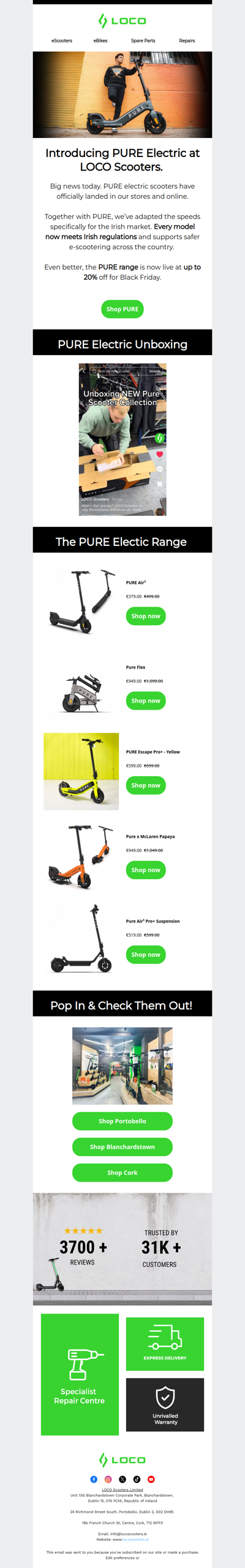 The new scooters everyone’s talking about!