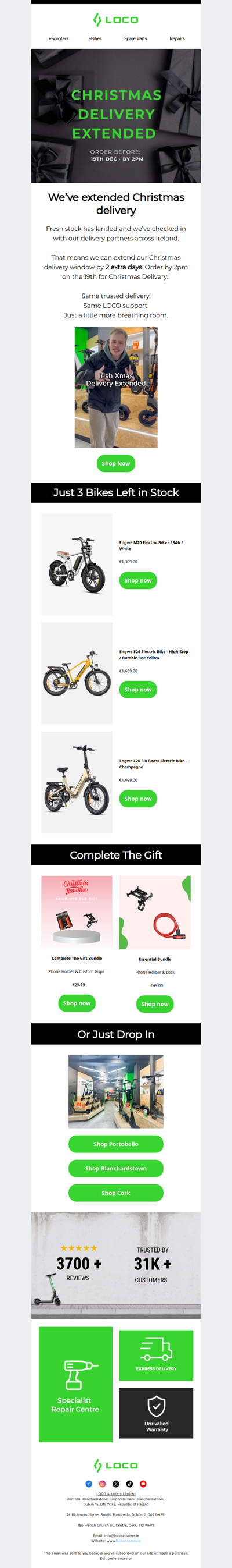 Missed the cut off? You’re back in