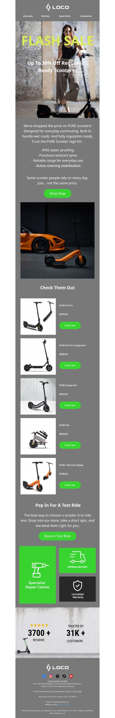 We Don’t Do This Often.