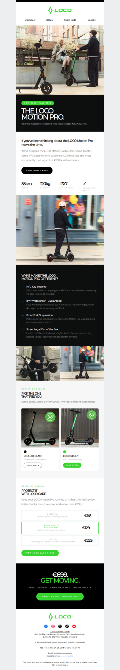 Your Scooter Needs To Be Road Legal.