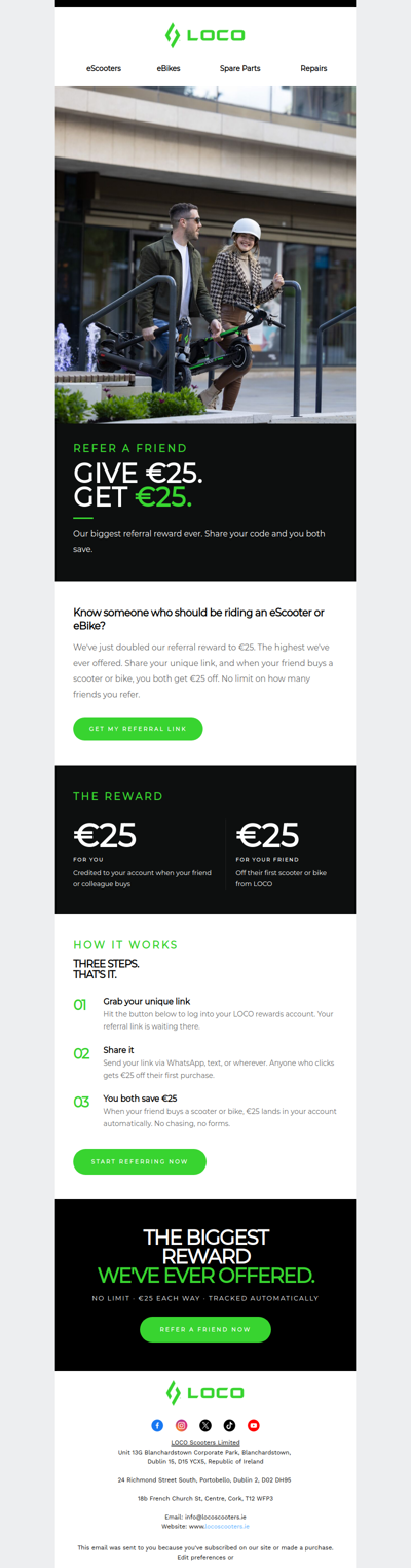 Free €25. Seriously.