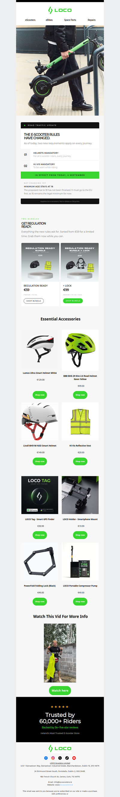The e-scooter rules have changed