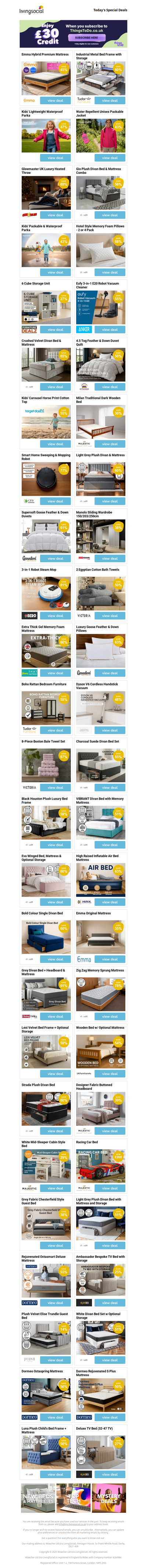 FORECAST: Cloudy with 100% chance of deals!! 🤑