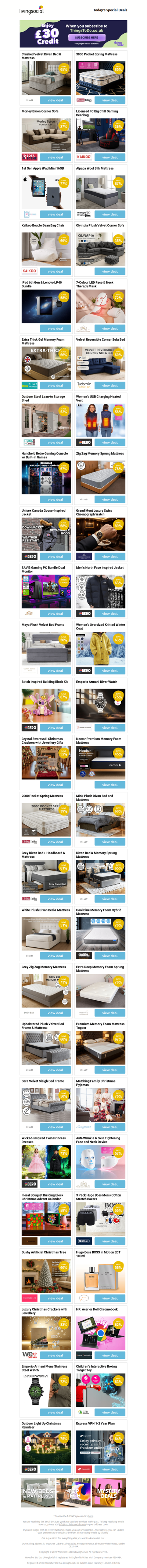 Must-Have Deals with up to 70% off!