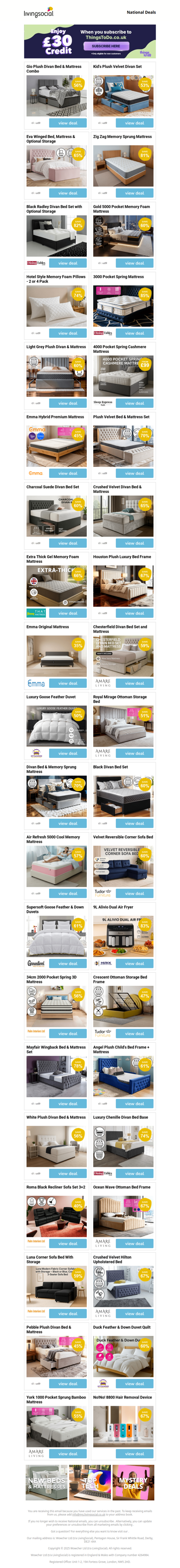 Gio Plush Divan Bed & Mattress Combo | Kid's Plush Velvet Divan Set | Eva Winged Bed, Mattress & Optional Storage | Zig Zag Memory Sprung Mattress | Black Radley Divan Bed Set with Optional Storage