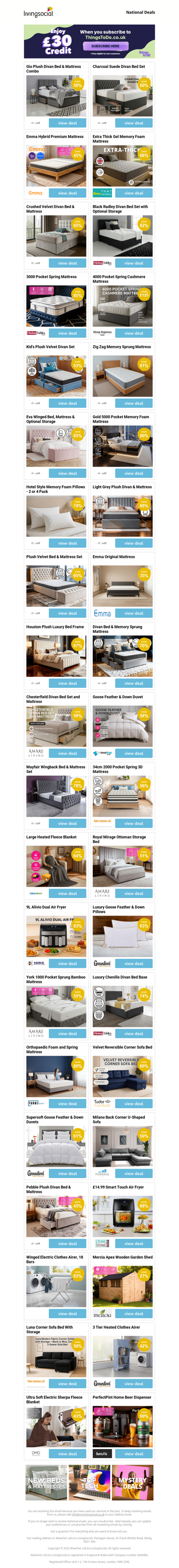 Gio Plush Divan Bed & Mattress Combo | Charcoal Suede Divan Bed Set - PRICE DROP! | Emma Hybrid Premium Mattress  | Extra Thick Gel Memory Foam Mattress | Crushed Velvet Divan Bed & Mattress