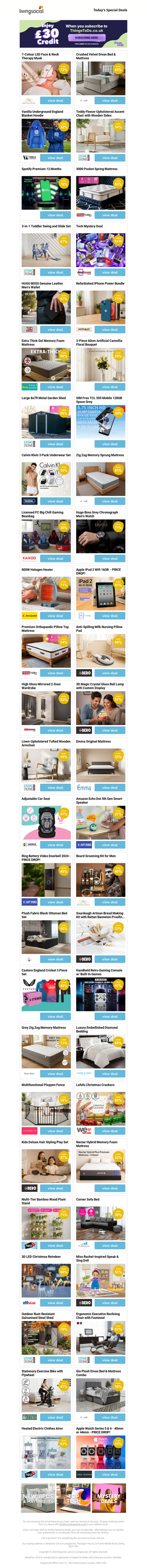 Shop Top Deals in Home, Beauty, Electronics & More Inside!