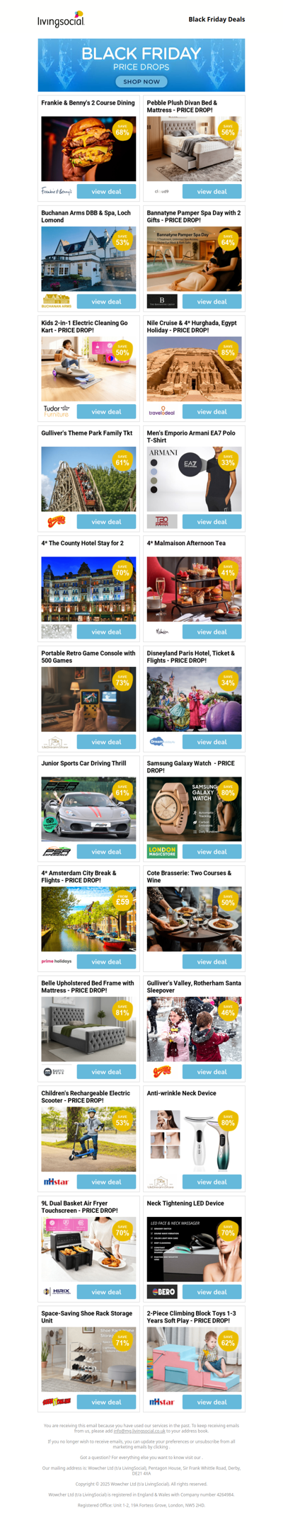 £50 Black Friday Credit Inside - Ends on Sunday! Click Inside & Get Yours!