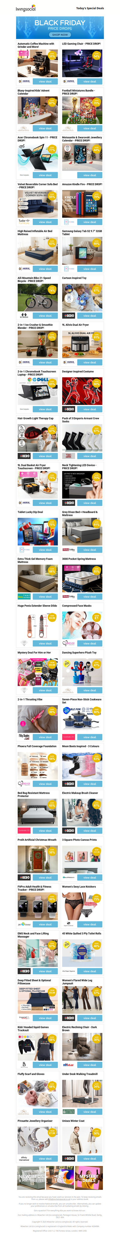 🖤 Black Friday Keeps Getting Bigger!🖤 More Drops, Save Now!