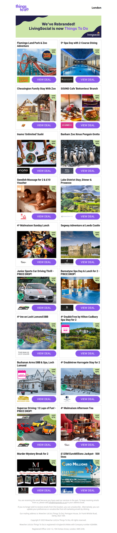 Flamingo Land Park & Zoo Adventure | 5* Spa Day with 2-Course Dining | Chessington Family Stay With Zoo | SOUND Cafe 'Bottomless' Brunch | Inamo 'Unlimited' Sushi