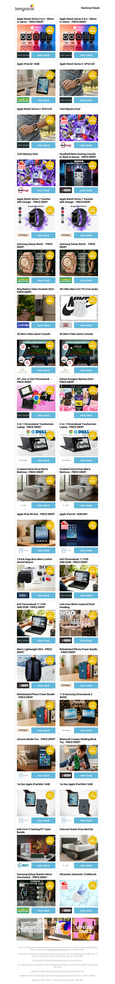 Apple Watch Series 5 & 6 - 40mm or 44mm - PRICE DROP! | Apple Watch Series 5 & 6 - 40mm or 44mm - PRICE DROP! | Apple iPad Air 16GB | Apple Watch Series 4  GPS/Cell | Apple Watch Series 4  GPS/Cell