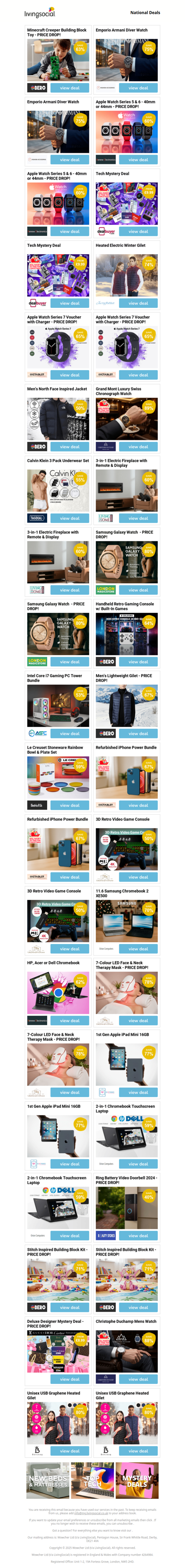 Minecraft Creeper Building Block Toy - PRICE DROP! | Emporio Armani Diver Watch - PRICE DROP! | Emporio Armani Diver Watch - PRICE DROP! | Apple Watch Series 5 & 6 - 40mm or 44mm - PRICE DROP! | Apple Watch Series 5 & 6 - 40mm or 44mm - PRICE DROP!