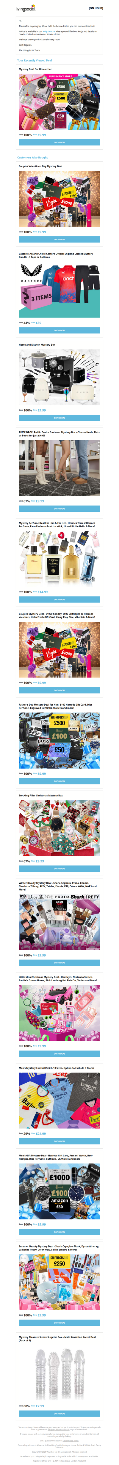 Still thinking it over? We saved your picks