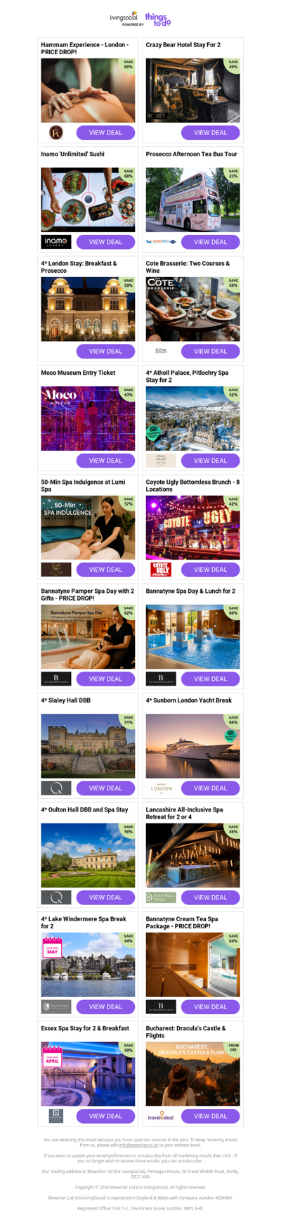 Hammam Experience - London - PRICE DROP! | Crazy Bear Hotel Stay For 2 | Inamo 'Unlimited' Sushi | Prosecco Afternoon Tea Bus Tour | 4* London Stay: Breakfast & Prosecco