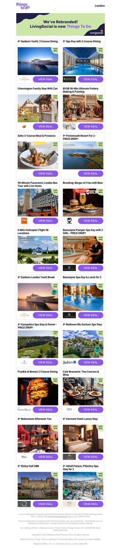 4* Sunborn Yacht: 3 Course Dining | 5* Spa Day with 2-Course Dining | Chessington Family Stay With Zoo | BYOB 90-Min Ultimate Pottery Making & Painting | Soho 3-Course Meal & Prosecco