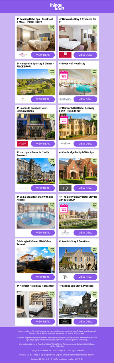 Your Perfect Break Starts with This Email 🧳🔥