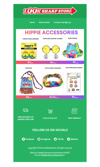 Complete Your 70’s Retro Look Today