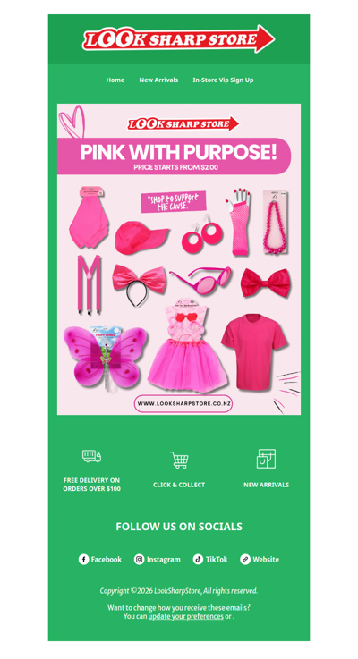 Pink with Purpose starts from only $2.00!