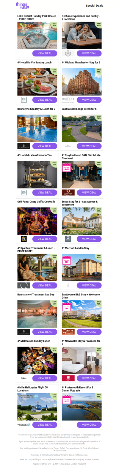 Something exciting is waiting for you 🎟️ Unlock deals