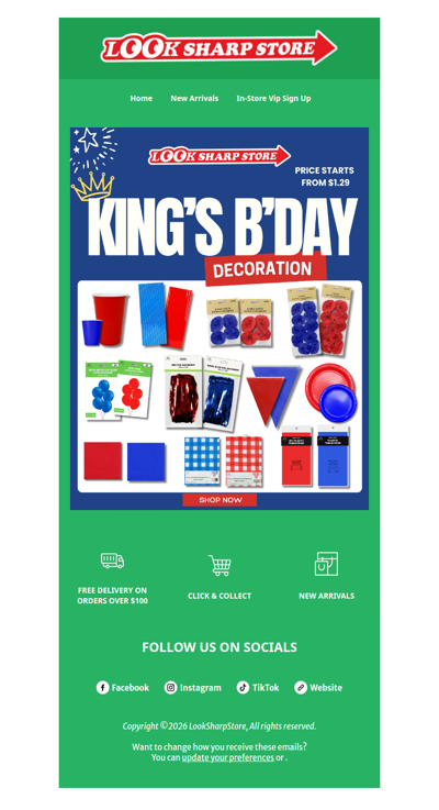 Ready for the King’s B’Day long weekend?